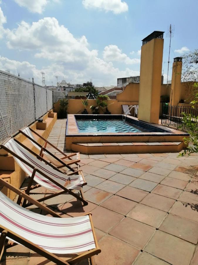 Tourist House Trajano Terraza-Piscina Lägenhet Sevilla Exteriör bild
