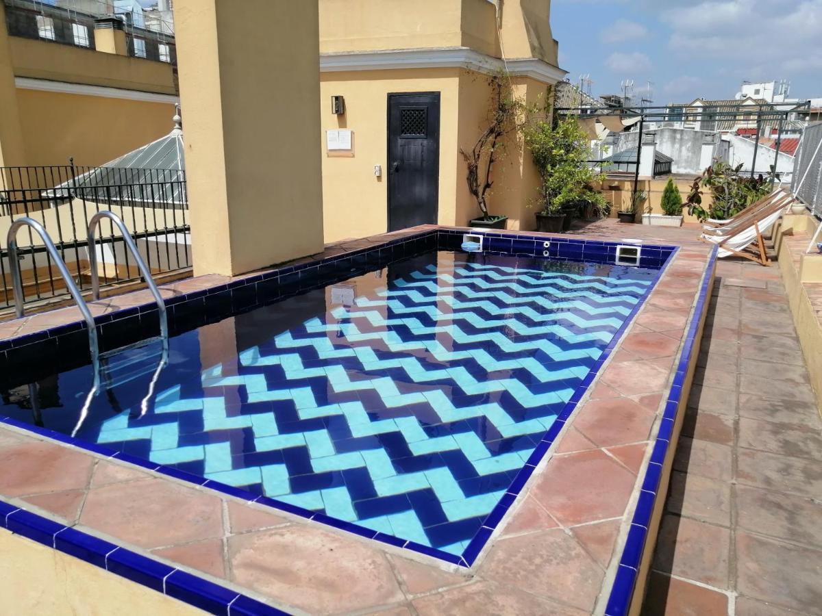 Tourist House Trajano Terraza-Piscina Lägenhet Sevilla Exteriör bild