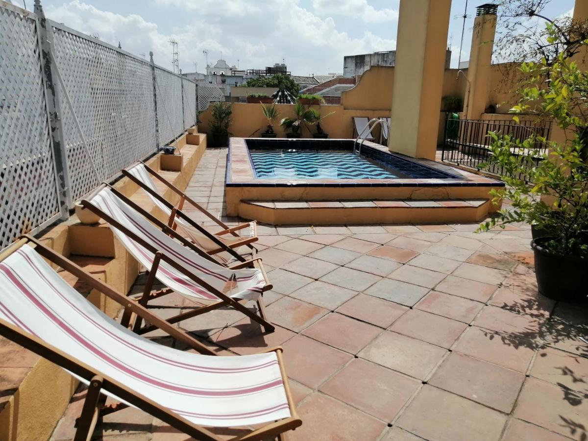Tourist House Trajano Terraza-Piscina Lägenhet Sevilla Exteriör bild